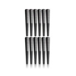 Diane 7 1/4 Barber Comb Black (12 Pack) | D56