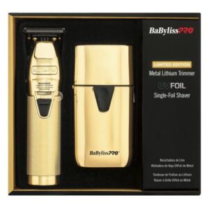 BaBylissPRO FX Trimmer & UV Single Foil Shaver Set (FXLFHOLPKG)