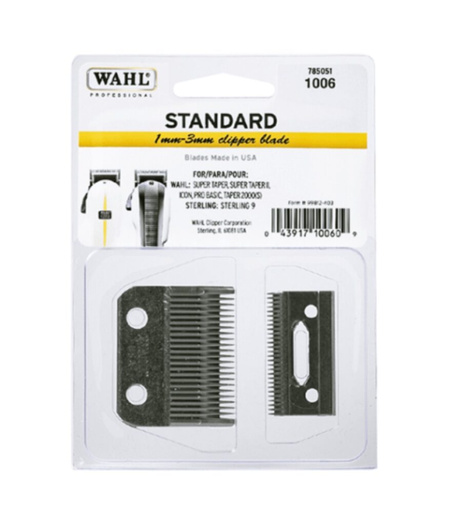 Wahl Blade 2 Hole Int’l Blade 1mm – 3mm