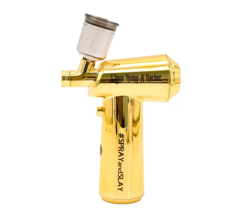 I Love Being A Barber Cordless Airbrush Gold