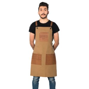 Barber Marmara Apron Brown