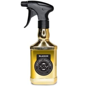 Black Ice Gold Small Spray Bottle