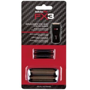 BaBylissPRO FX3 Black Foil & Cutters (FXX3RFB)