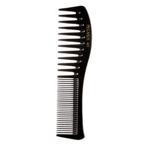 Pegasus Hard Rubber Comb (401) 7 1/2" Curved Space Finger Waver Comb