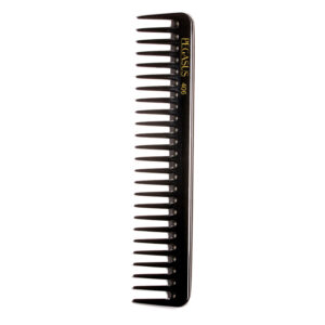 Pegasus Hard Rubber Comb (406) 7 1/4" Space Teeth Penetrating Comb w/ Curved Teeth