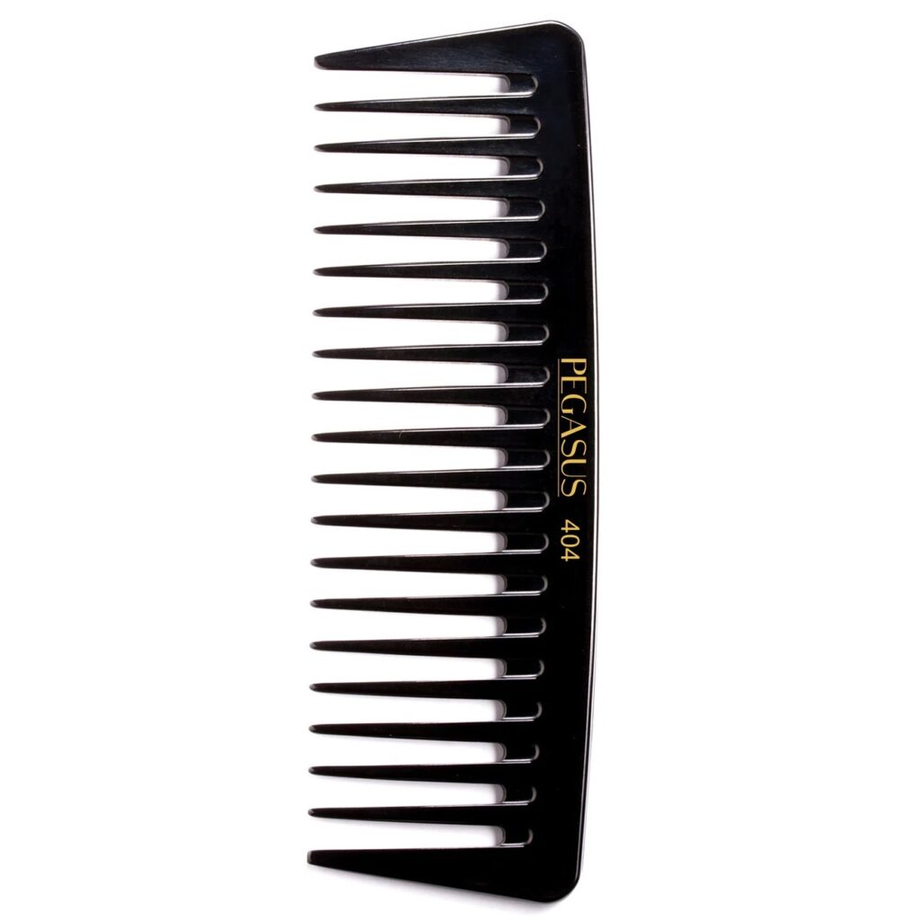 Pegasus Hard Rubber Comb (404) 7" Large Detangling Comb