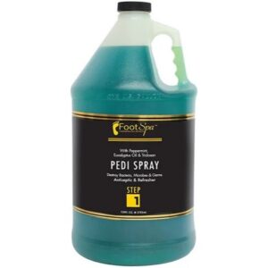 Foot Spa Pedi Spray Antiseptic Mint & Eucalyptus Gallon