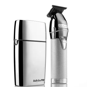 BabylissPRO Trimmer and Double-Foil Shaver Combo (FXDUOFS2T)