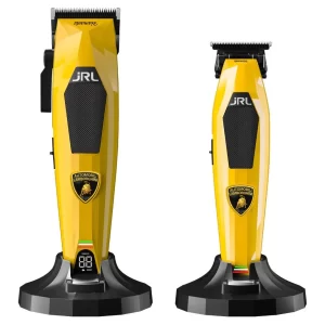 JRL x Lamborghini Diamante Cordless Clipper & Trimmer Combo Set - Yellow (DI2025Y)
